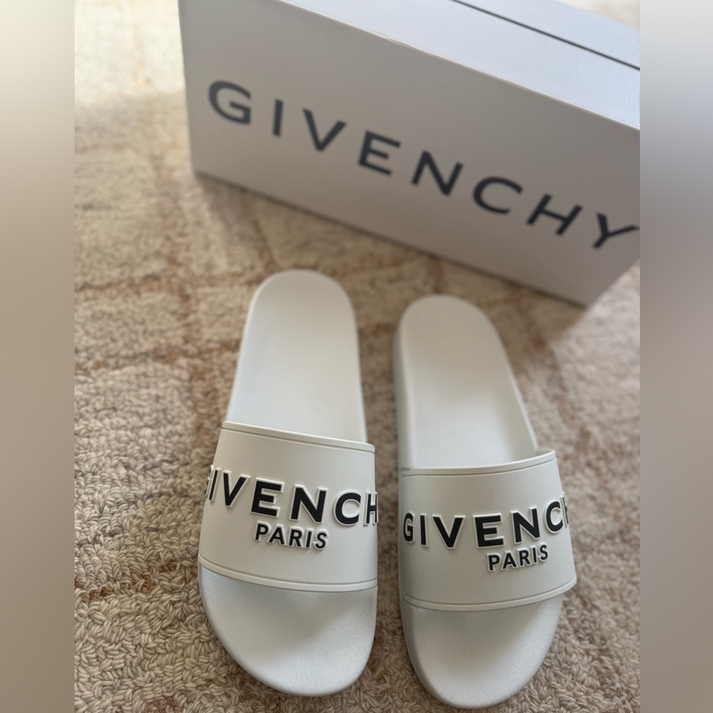 Givenchy slides- never been worn.